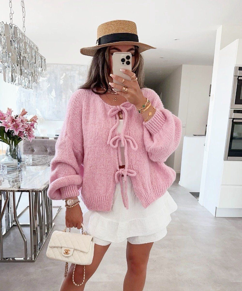 Lily | Bows Cardigan