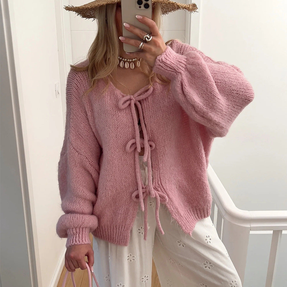 Lily | Bows Cardigan