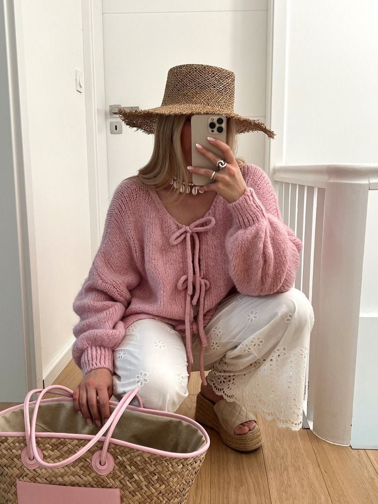 Lily | Bows Cardigan